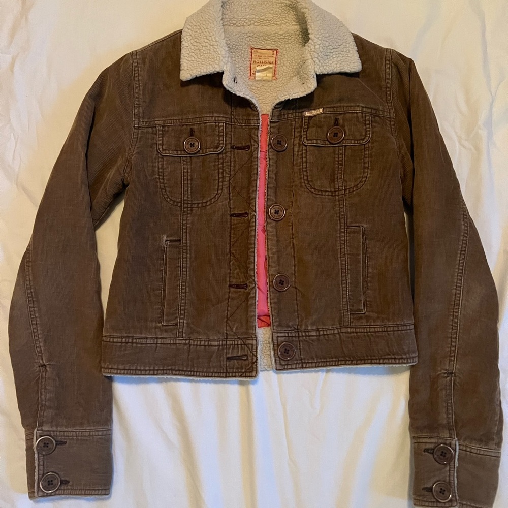 Corduroy Hollister jacket